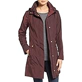 Cole Haan Women's Back Bow Packable Hooded Rain Jacket