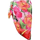 CHIC DIARY Women Swimwear Chiffon Pareo Beach Cover Up Bikini Sarong Swimsuit Wrap Skirts