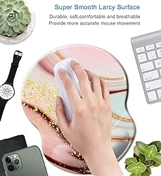 Mouse Pad with Wrist Support, Non Slip Mousepad