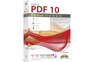 Perfect PDF 10 Premium - Powerful PDF Editing Software - 100% Compatible with Adobe Acrobat - Create, Edit, Convert, Protect,