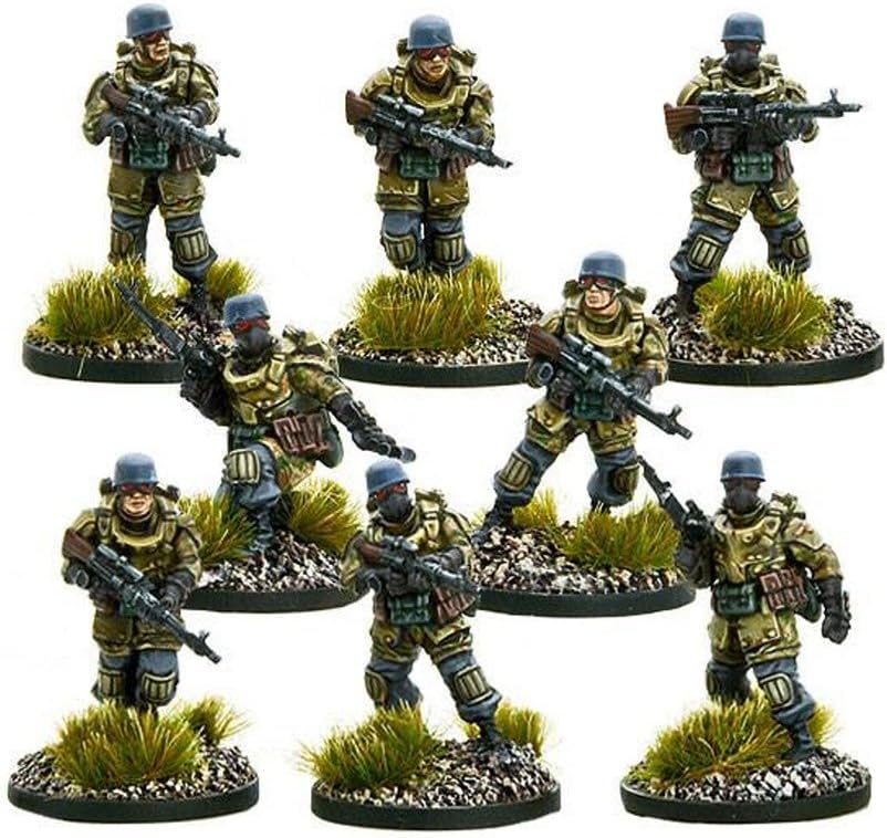Fallschirmjager Falcon Infantry - Axis Miniatures for Konflikt 47 Highly Detailed 28mm Scale Miniatures by Warlord Games - Image 3