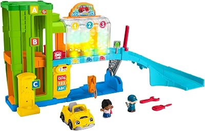 Fisher-Price Little People Car Garage Smart Stages UK English HRB33 Multicolor