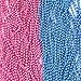 SOTOGO 50 Pieces Baby Gender Reveal Beads for Baby Shower Announcement Party 4mm Round 30 Inch