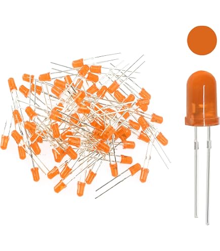 5mm LEDs With Resistors EDGELEC 180pc 5mm LED Light Kit - 9 Bright ...