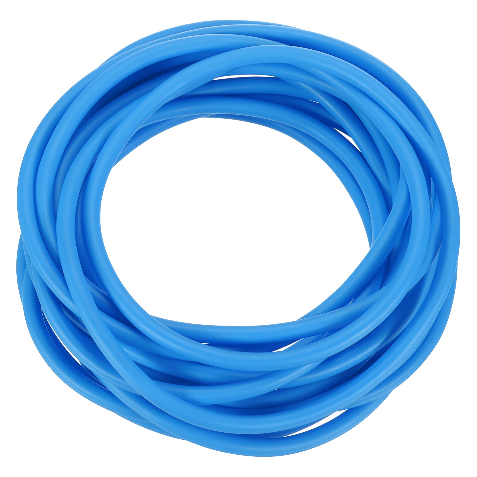 Photo 1 of PATIKIL 26 Ft(8M) Blue Latex Rubber Tubing, 3/16"(4mm) ID x 1/4"(7mm) OD, 1 x Rubber Tubing