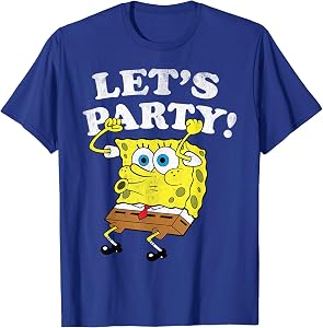 Spongebob Squarepants - Let's Party! T-Shirt