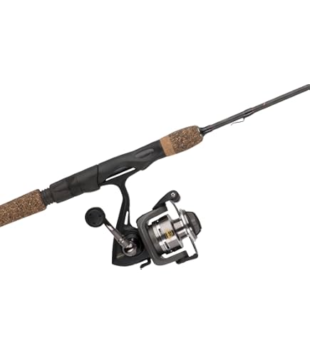 Pflueger President Spinning Combo - 6'6" Medium Rod, Size 10 Reel, 5.2:1 Gear Ratio, Ready-to-Fish Kit