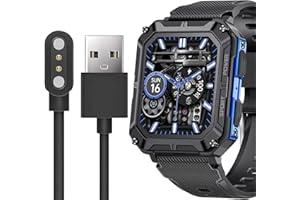 Compatible with LIGE Smartwatch Charger, Lamshaw Magnetic USB Charging Cable Replacement Charger Cable Compatible with LIGE S