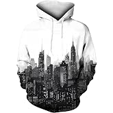 Goodstoworld 3D Novelty Hoodies Pullover Sweatshirt Graphic Print With Pockets S-3XL
