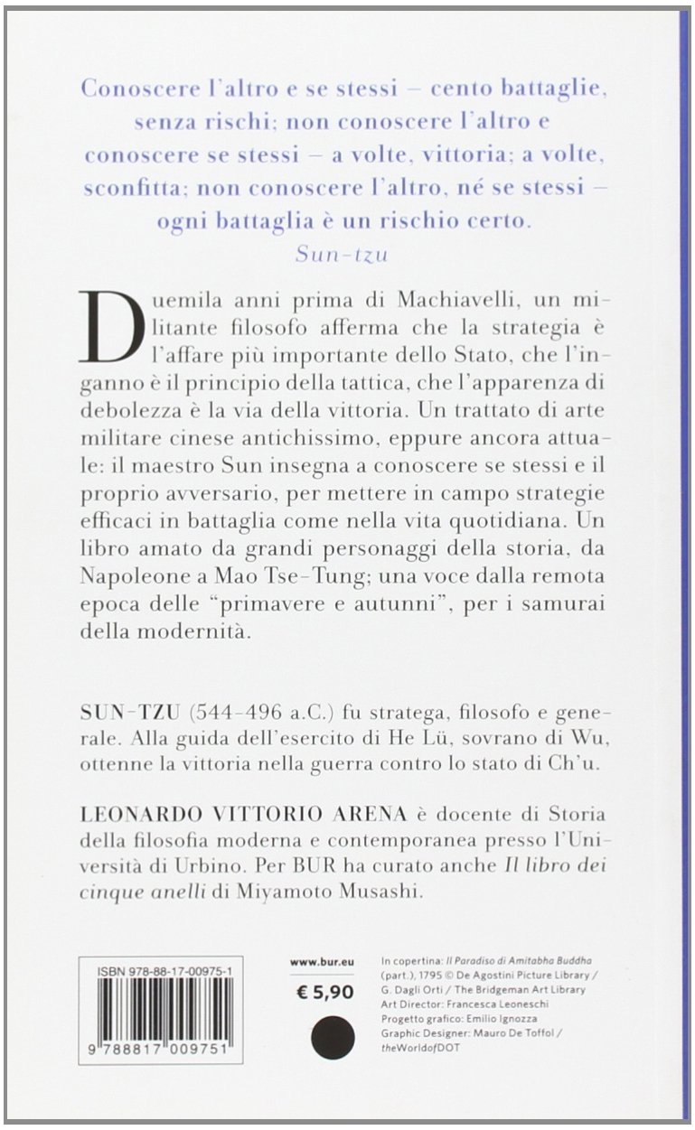 L Arte Della Guerra Amazon Com Books