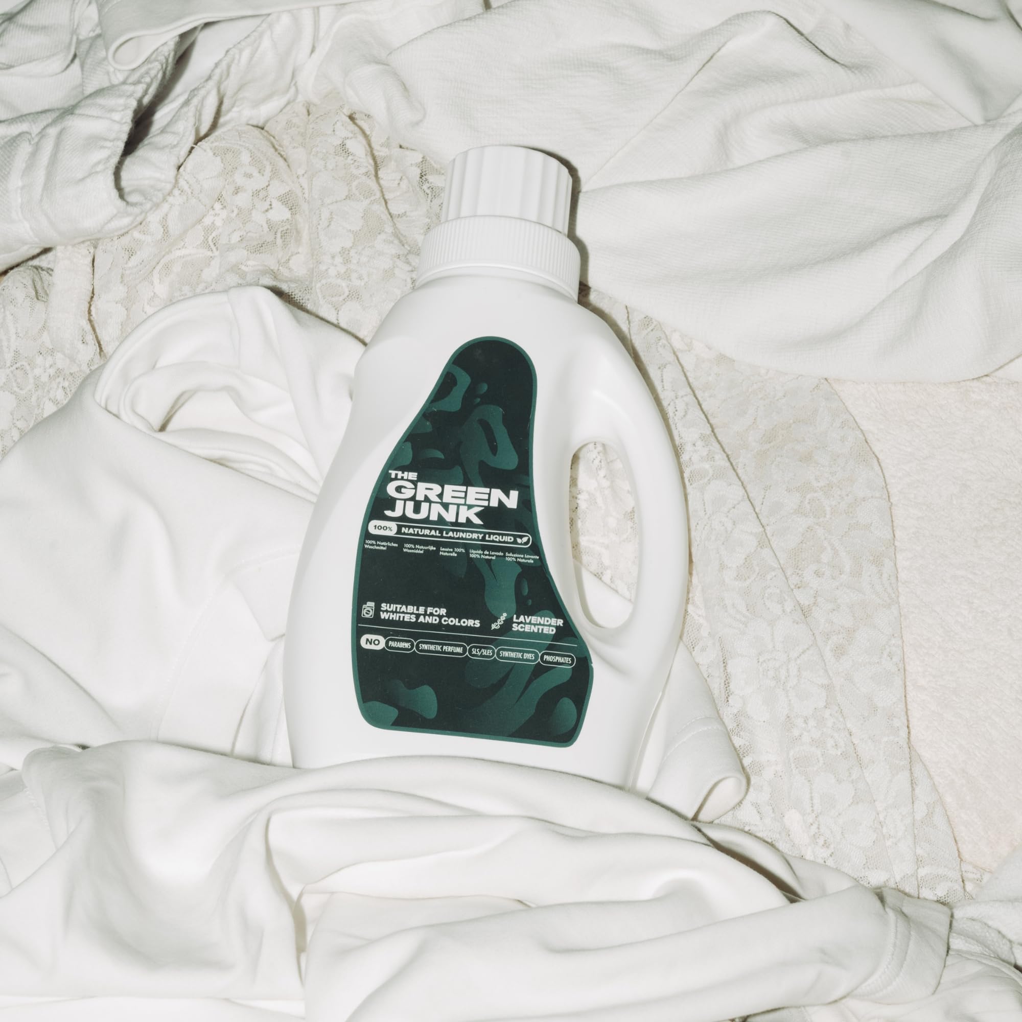 The Green Junk - 100% Natürliches Waschmittel Flüssig 5L - Flüssigwaschmittel - Baby Waschmittel - Öko - Sensitiv - Waschmittel Bio ohne Chemie - 167 Wäschen 6