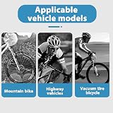 DALAETUS 30 Pcs Black Plastic Bike Dust Caps Presta Valve Caps Set view 5