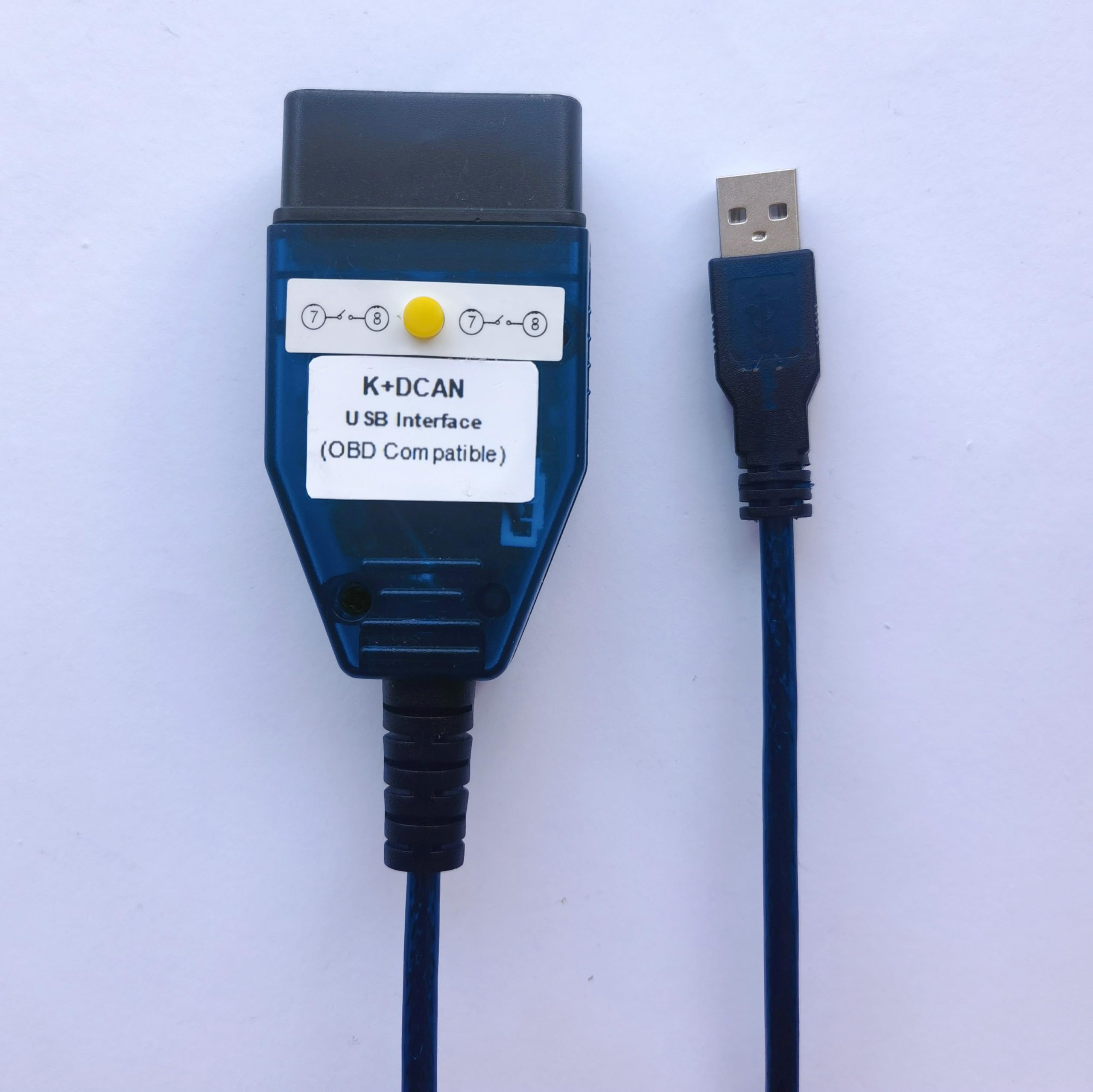 KDCAN OBD Diagnostic Lead-Ediabas Expert OBDII Diagnosis,NCS Coding Winkfp Car Programing,New Switch Design for KDcan