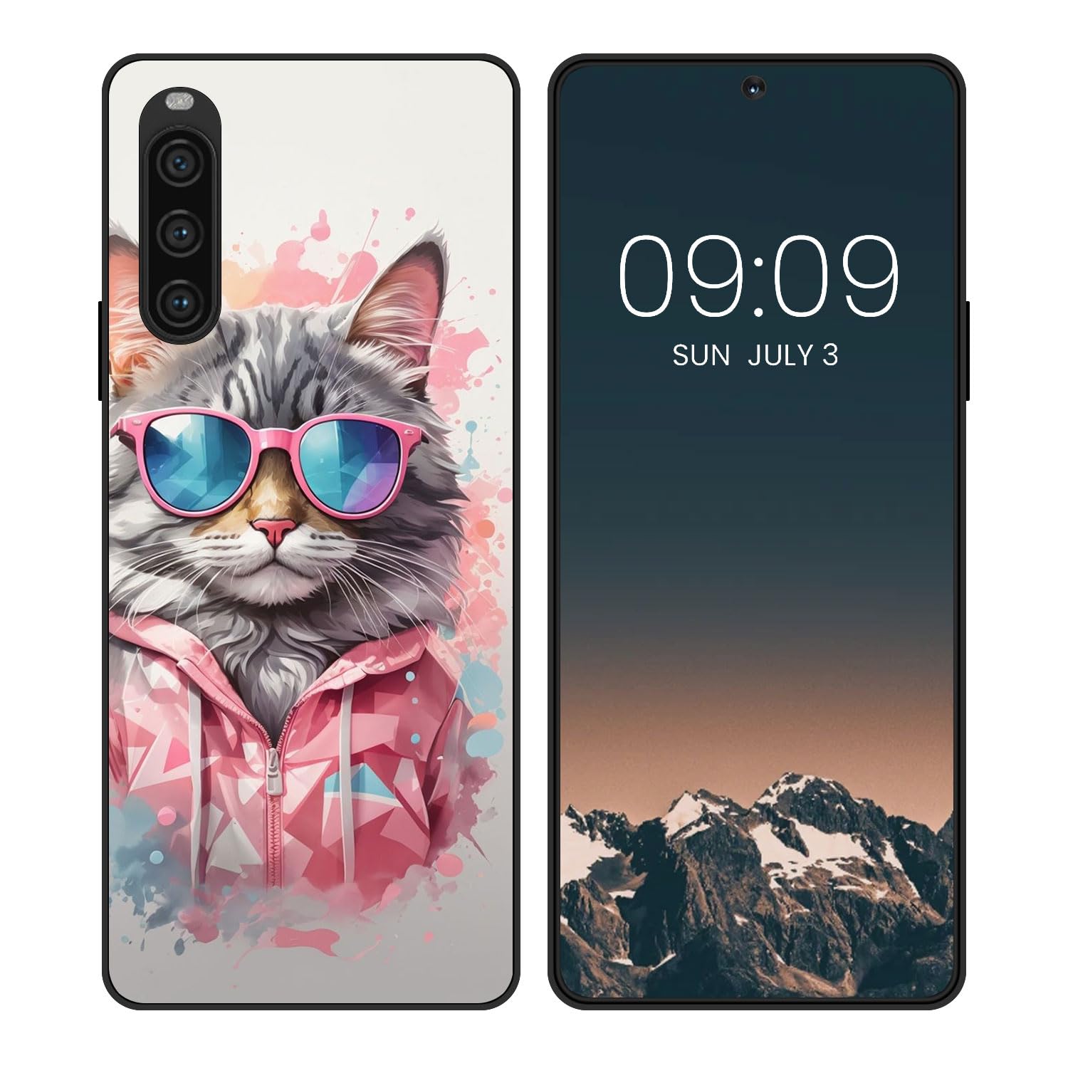 WUACYEAMING for Sony Xperia 10V 2023 Cute Case,Soft