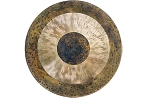 Unlimited Atlantis Chau Gongs - Includes Gong, Mallet & Rope/Bronze Chinese Gong With Traditional & Aged Look/For Sound Healing, Meditation, & Yoga.