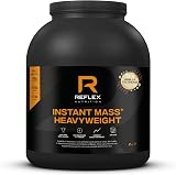 Reflex Instant Mass Heavyweight Protein Shake 2kg Vanilla Mass Gainer 1000+ kcal