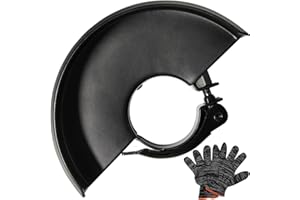 POPBEE 5.3" 135mm Grinder Guard for 5" 4-1/2" 4" Wheel Disc Blades Protective Cover Shield Attachments Compatible with DEWALT Milwaukee Makita Metabo Bosch RYOBI XAG04T XAG04Z XAG09Z XAG11Z Angle Grinders