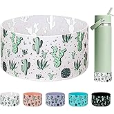 WK IEASON Protective Silicone Base Cover Boot for Hydro Flask Wide Mouth/Standard Mouth, Anti-Slip Silicone Bottom Bumper As Hydro Flask Water Bottle Accessories-2.83inch Bottom Diameter