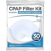 resplabs CPAP Filters | Compatible with the Resmed AirMini | 30 Filter Pack