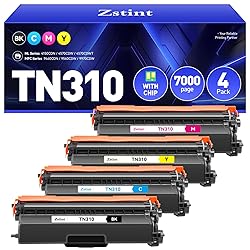 TN310 Toner Cartridge Set 4-Pack Black Cyan Yellow