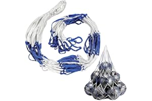 Football Sports Ball Mesh Net Nylon Bag,WizeFolk Large Capacity Mesh Ball Holder,Portable Sports Equipment Storage Net Bag,fo