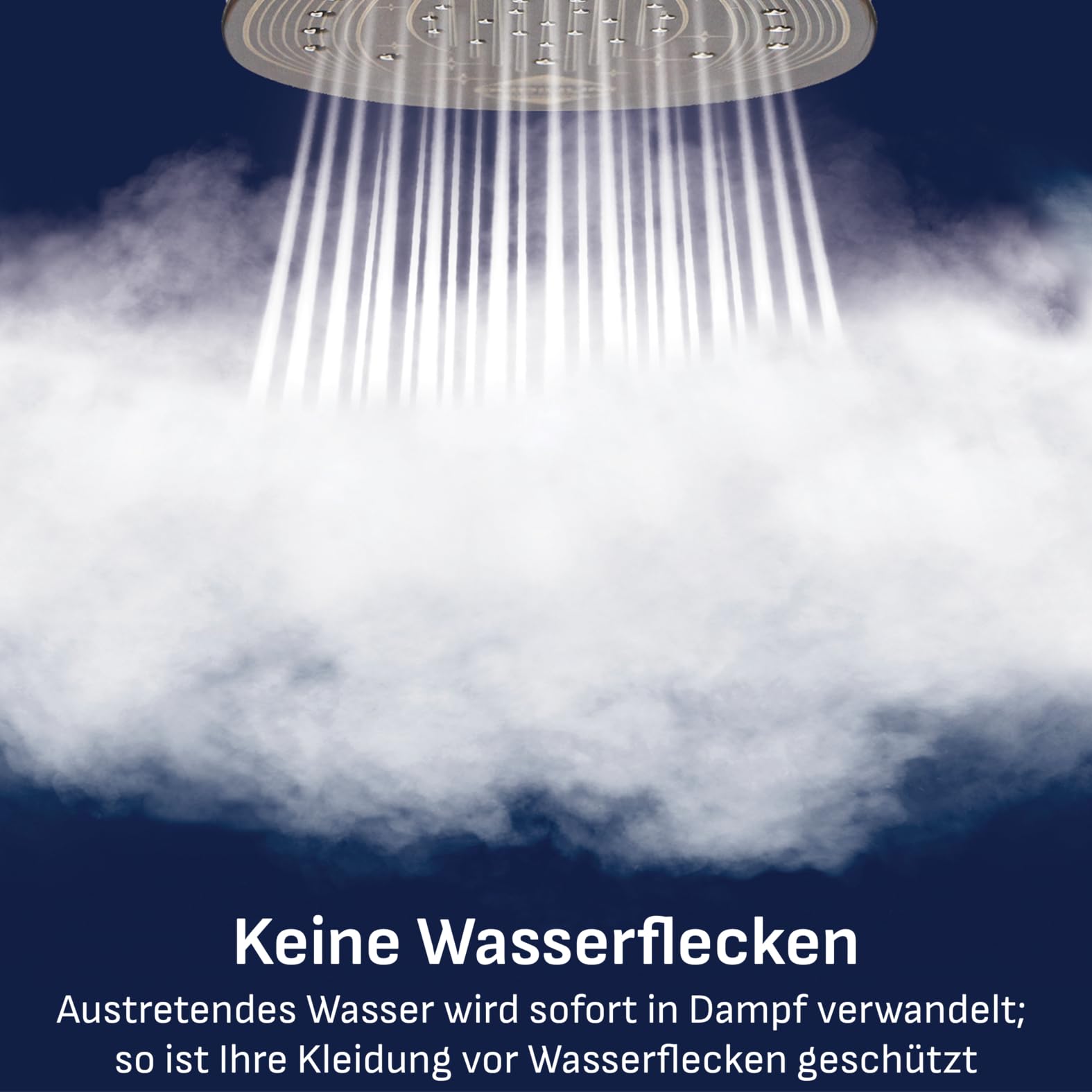 Tefal Pro Express Ultimate Dampfbügelstation, starker 8-Bar-Druck, Dampfstoß: 520 g/Min., 1,9 L Wassertank, Antikalk-Kollektor, Anti-Tropf-System, Bügeleisen Dampfstation, schwarz/weiß, GV9550 5
