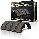 PowerStop Rear Parking Brake Shoes for Honda Civic 2006-15 |Fit 2009-20 |Insight 2010-14 - Brake Shoe Replacement, B913