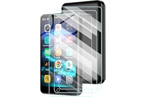 UYRUREL Screen Protector for ZAQE M505 MP3 MP4 Players with 4" Touchscreen and Speaker, High-definition Scratch Resistant Film,HD Clear, Bubble Free with Easy Installation Kit, 3 Pack.