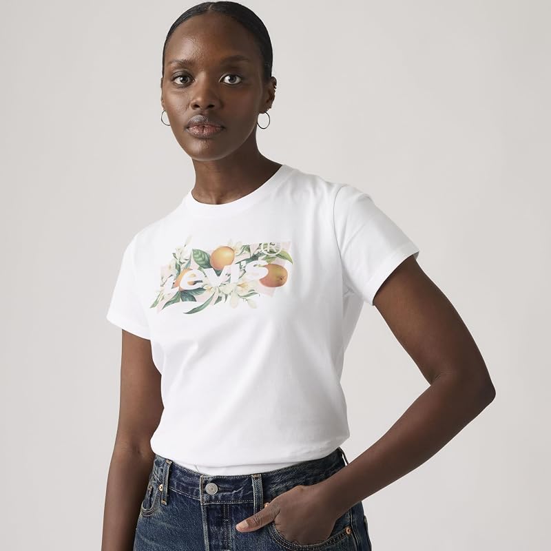 The Perfect Tee Orange Farm Bw Bright Wh — Foto 3 von 7