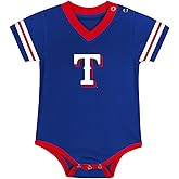 MLB Newborn & Infants 0-24 Months Official Primary Logo Creeper Romper Jersey