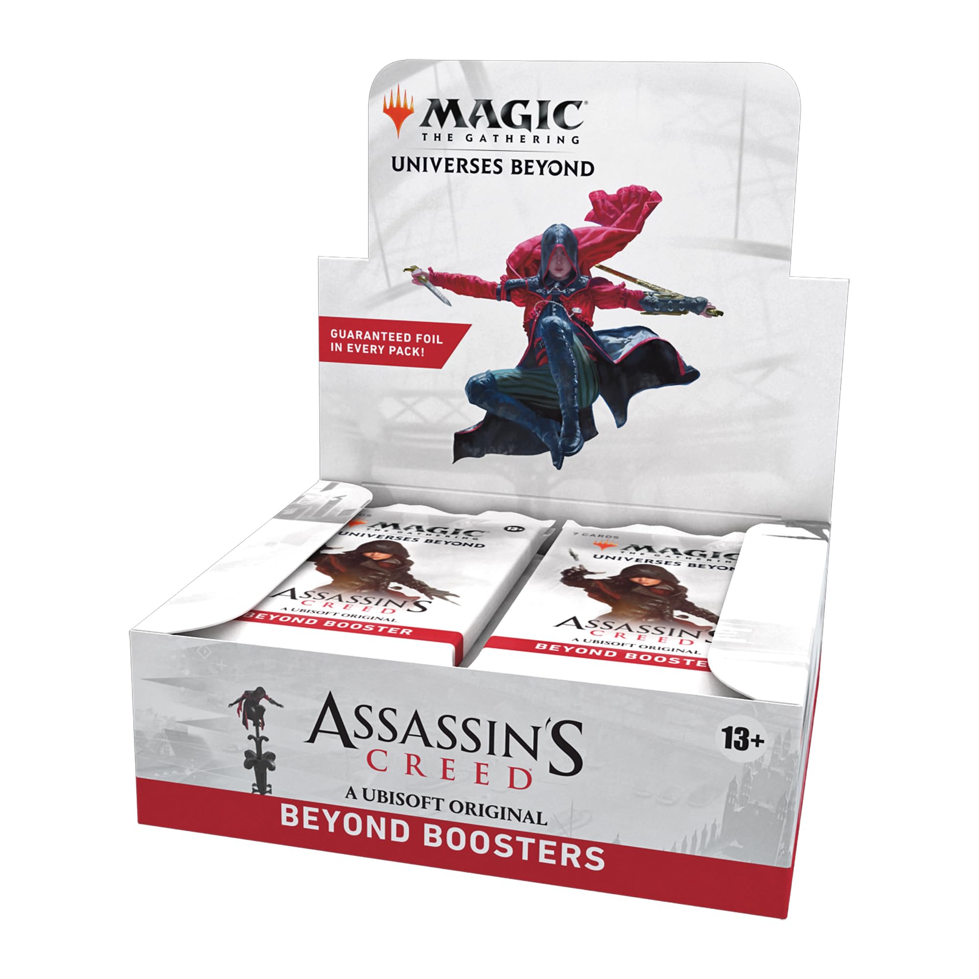 Magic: The Gathering - Assassin’s Creed Beyond Booster Box | 24 Beyond Boosters (7 Cards in Each Pack) | Collectible Trading Card Game for Ages 13+ (English Version)