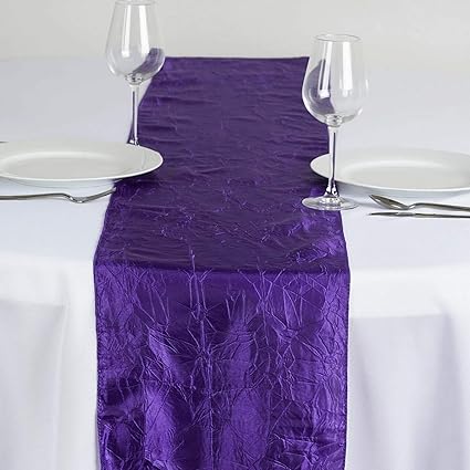 Amazon Com Mikash 15 Pcs 12 X 108 Taffeta Crinkle Table Top