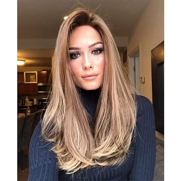 Amazon Com Hot Sale Women Long Wig Fashion Sexy Natural Mix