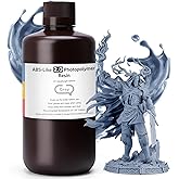 ELEGOO Upgraded ABS-Like 2.0 3D Printer Resin Grey 1000g, Rapid Precise Printing Photopolymer Resin 405nm LCD UV-Curing for L