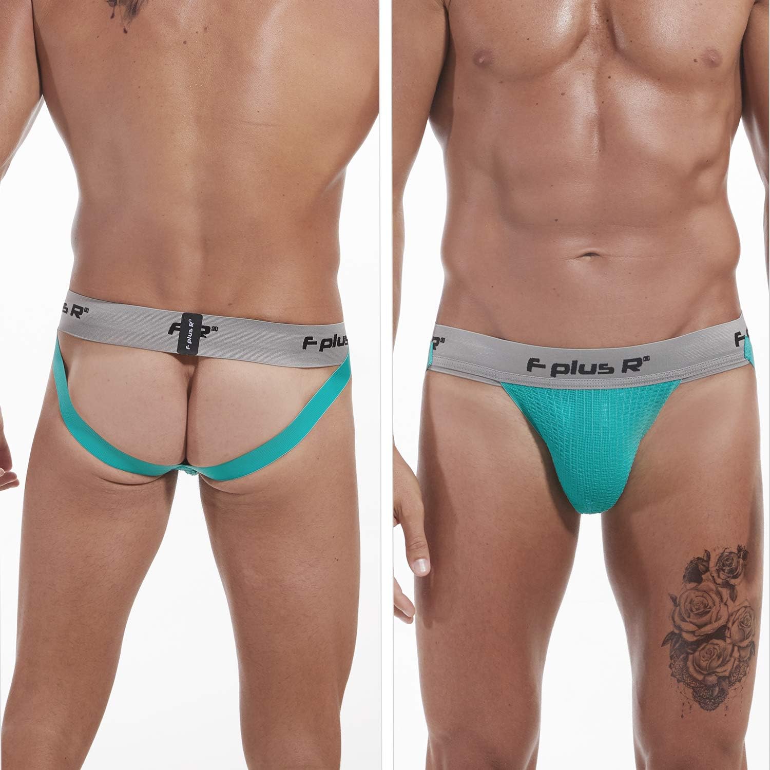 F plus R 2 Inch Waistband Men's Athletic Supporter Jockstrap at  Men’s Clothing store