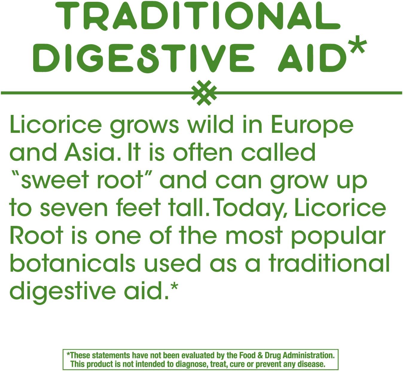 Nature's Way Premium Herbal Licorice Root, 900 mg per serving, 100 Capsules: Health & Personal Care