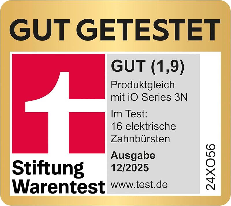iO Series 3 Elektrische Zahnbürste, Doppelpack, Schwarz/Rosa