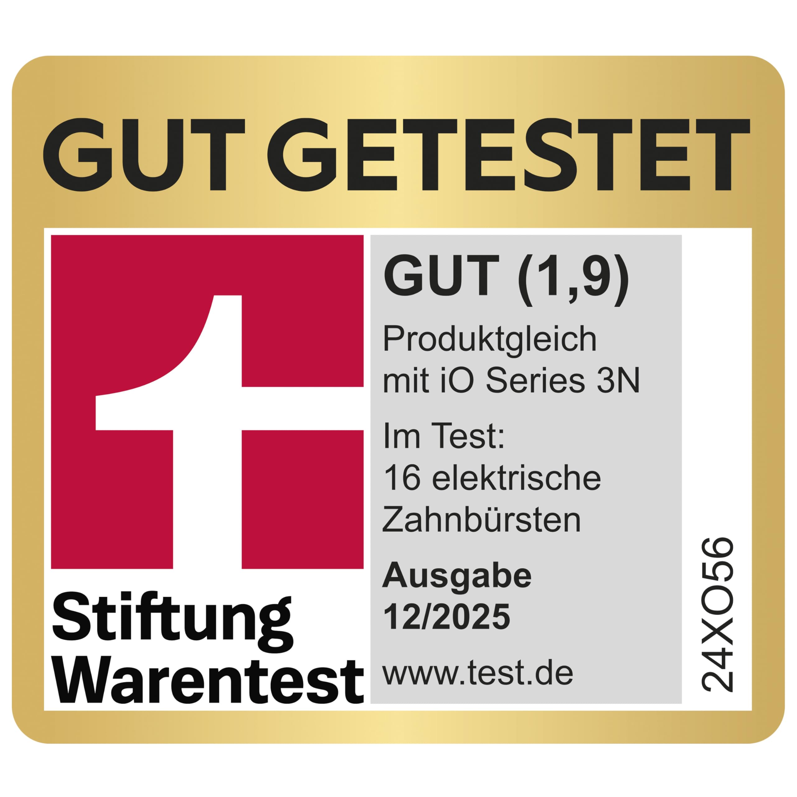 Oral-B iO Series 3 Plus Edition Elektrische Zahnbürste, Electric Toothbrush, PLUS 3 Aufsteckbürsten, 3 Putzmodi für Zahnpflege, Designed by Braun, TESTSIEGER Stiftung Warentest (12/2024), Ice Blau 3
