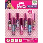 Barbie Lip Gloss Set, 7-Piece Plant-Based, Ages 3+