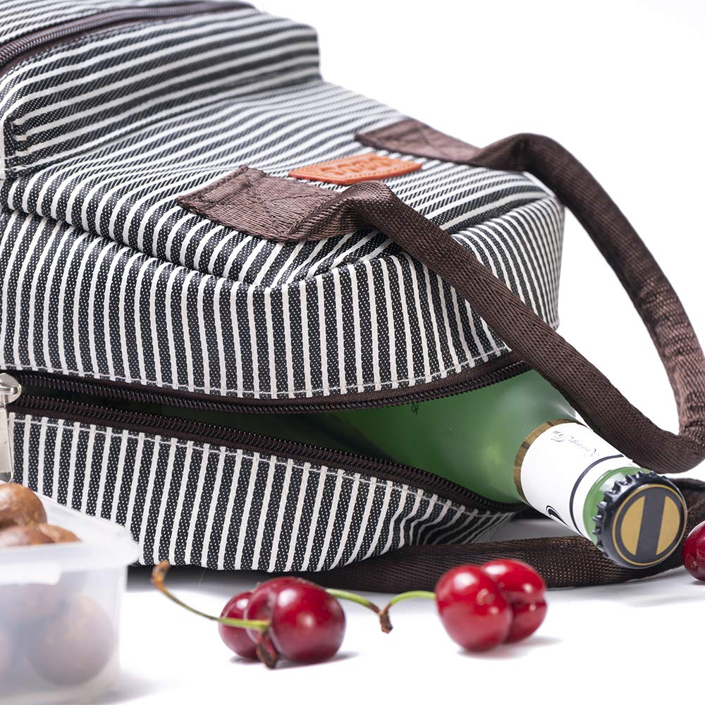 OBOO Lunch Tote Bag Insulated Lunch Box Meal Prep Cooler Bag for Man&Women.