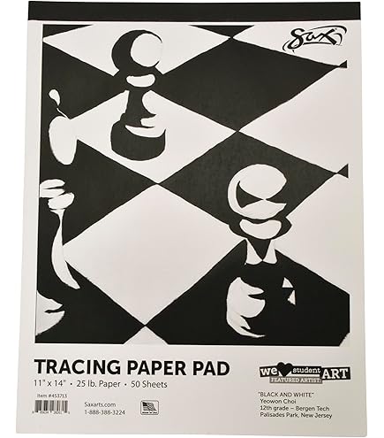 Amazon.com: Bienfang Graphics 360 Marker Paper Pad, Non