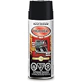 Rust-Oleum Automotive High Heat Enamel Spray Paint in Flat Black, 340g, 257769