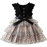 Nileafes Toddler Girl Tulle Dress Girls Tutu Princess Casual Dresses