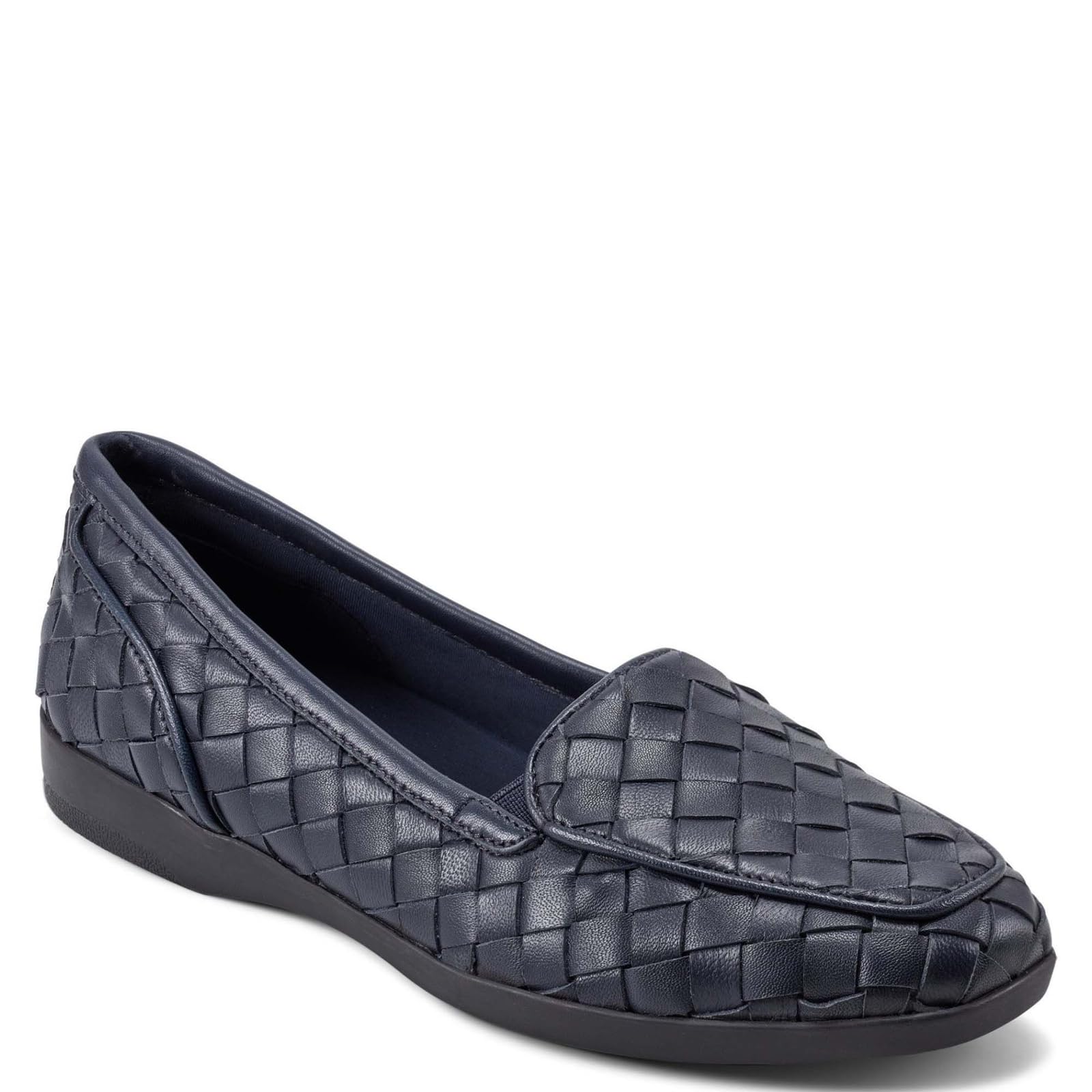 Easy Spirit Devitt Women’s Slip On, 10 C/D US, Navy-Woven