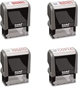 Trodat Replacement Ink Pads 6/4912/2 Pack Red Blue Ink for Office Printy view 2