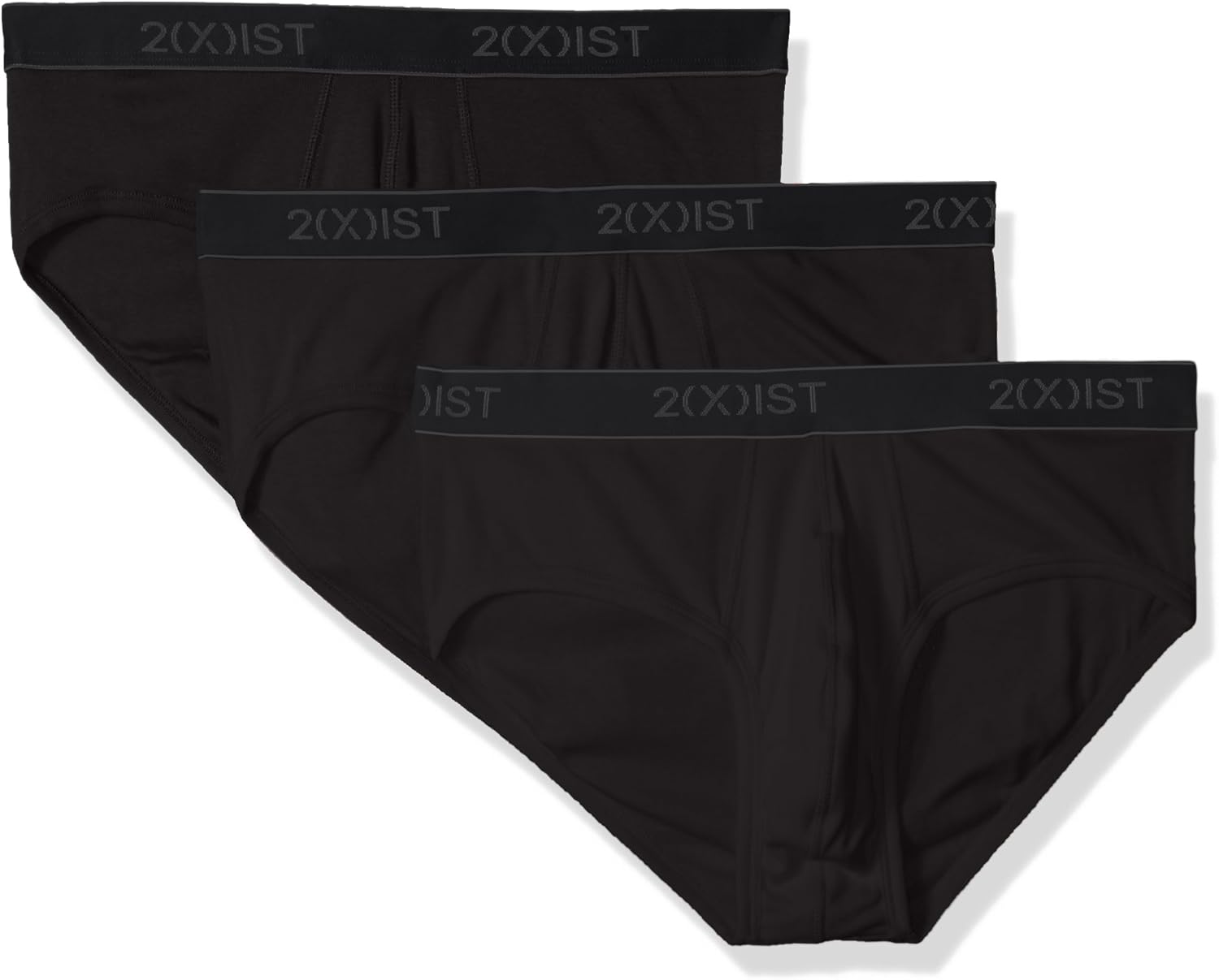 2(X)IST Men's Essential Cotton No Show Brief 3-Pack at  Men’s Clothing store
