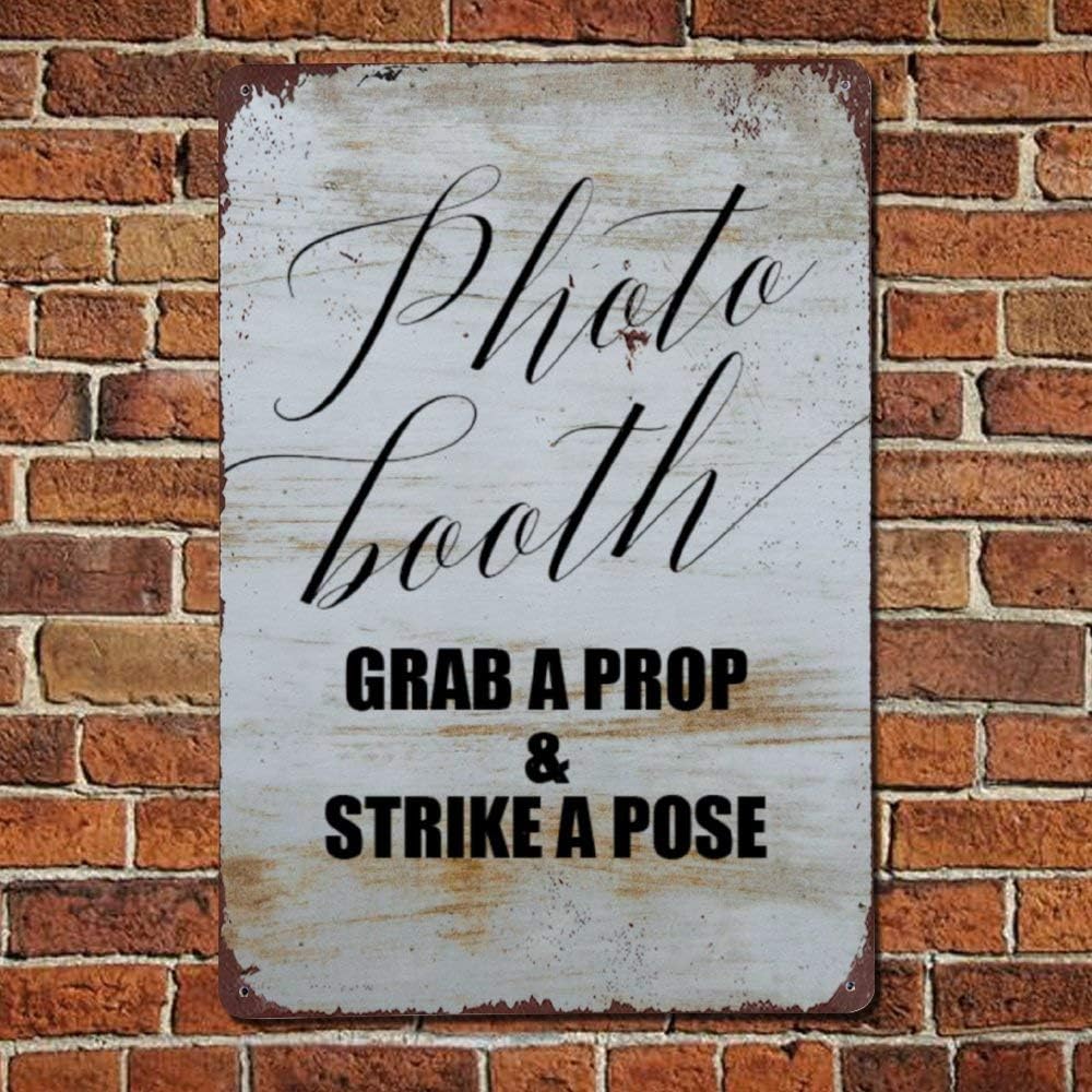 43LenaJon Photo Booth Grab A Prop Strinke A