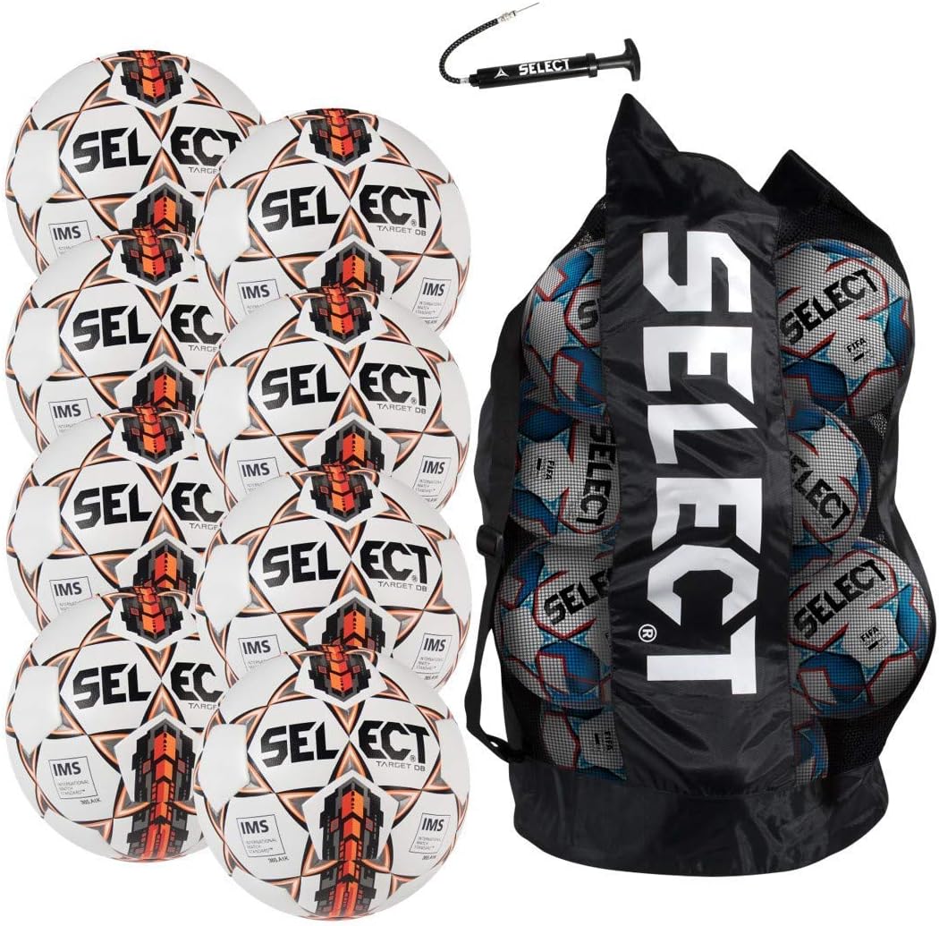 soccer ball bag with balls