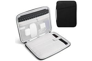 TiMOVO 13 Inch Tablet Sleeve for iPad Air 13" M3 2025, iPad Pro 13"/12.9", Galaxy Tab S9/S10 Plus/S9 FE+/S9 FE Plus 12.4", Re