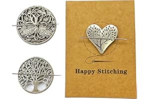 PARKUVALLEY 3pcs Strong Needle Minder Magnet, Magnetic Needle Holder, Cross Stitch Accessories for Hand Sewing